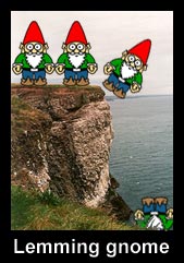 Lemming gnome